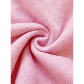 Plus Size, Women's Oversized Christmas Gingerbread Cookie Print Hooded Sweatshirt - Soft Long Sleeve Pullover with Pocket, Merry Christmas Lettering & Plaid Snowflake Design, Cozy Casual Holiday Sweater for Casual Attire (Machine Washable)