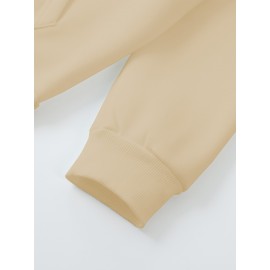 [Dragon Print Hoodie] Plus Size Dragon Print Hoodie - Casual Long Sleeve Pullover with Drawstring, Kangaroo Pocket - 100% Polyester, Slight Stretch, All Season Knit Fabric Hooded Sweatshirt