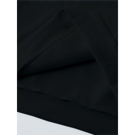 [Dragon Print Hoodie] Plus Size Dragon Print Hoodie - Casual Long Sleeve Pullover with Drawstring, Kangaroo Pocket - 100% Polyester, Slight Stretch, All Season Knit Fabric Hooded Sweatshirt