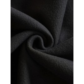 Plus Size Floral Rose Print Hoodie - Cozy, Stylish, 100% Polyester Knit Fabric, Slight Stretch for Fall/Winter