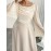 Plus Size, Women's Elegant Pencil Dress with Full A-Line Silhouette - Floor-Length Formal Evening gown, Beige// - Zipper Back Closure, Plus Size Available - Wedding, Party, Prom Dress - Hand Washable Luxury Evening Gown, Formal Dress for Women, Dresses for Women Elegant Classy Formal, Plus Size Formal Dresses Elegant Plus Size, Plus Size Dresses for Women Wedding Guest, Wedding Dresses for Women Plus Size, Highquality Fabric, Premium Stitching, Bridal Guest