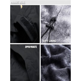 Women's Plus Size Ski Jacket Winter Outdoor Windproof Waterproof Soft Shell Jacket Detachable Snow Cap 5 Pocket Warm Fleece Lining Thickened Thermal Coat Outdoor Sports Ski Snowboard Hiking Camping Mountaineering Large Size Jacket